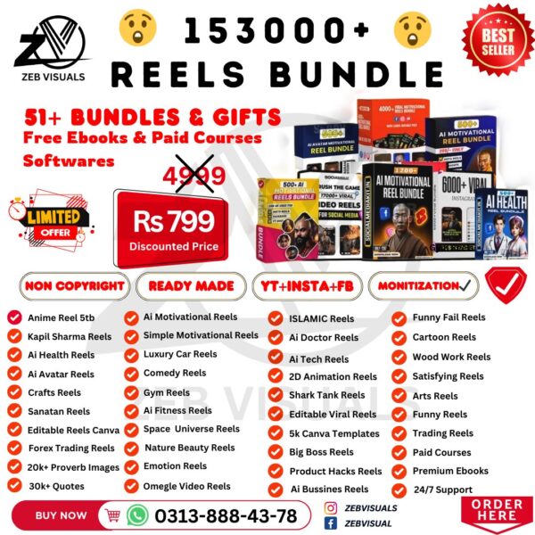 153K Ultimate Collection Reels Bundle